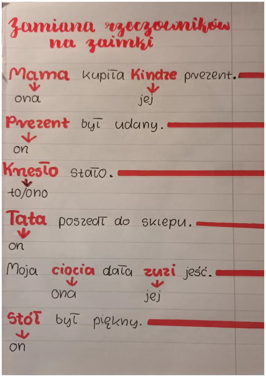 polski
Codmienne części mony
kto, co?
→necrownik
czasownik co vobi, co się z nim dzieje?
jaki, jaka, jakie?
=>przymiotnik
→liczebnik ile, kt