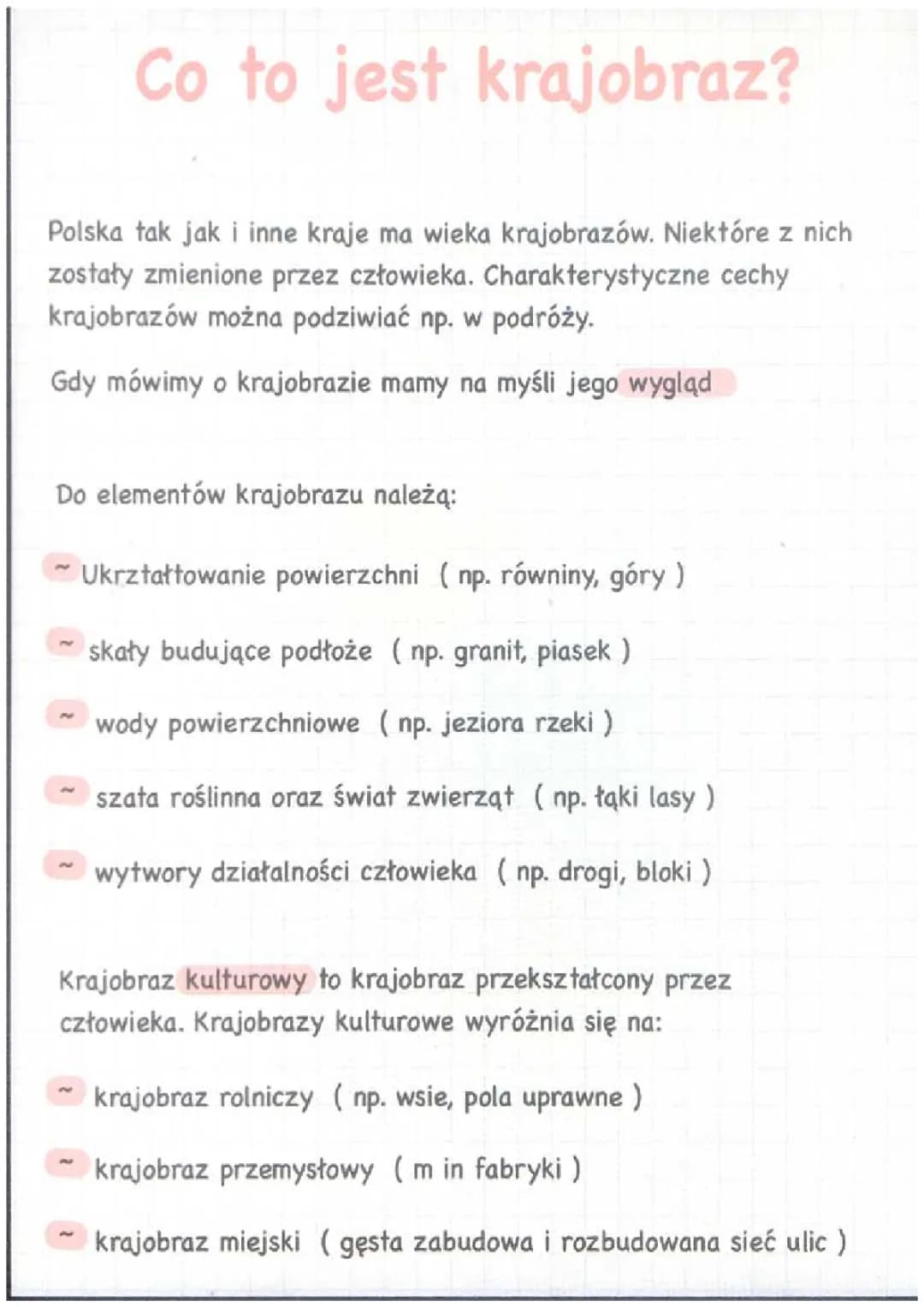 Krajobrazy Polski