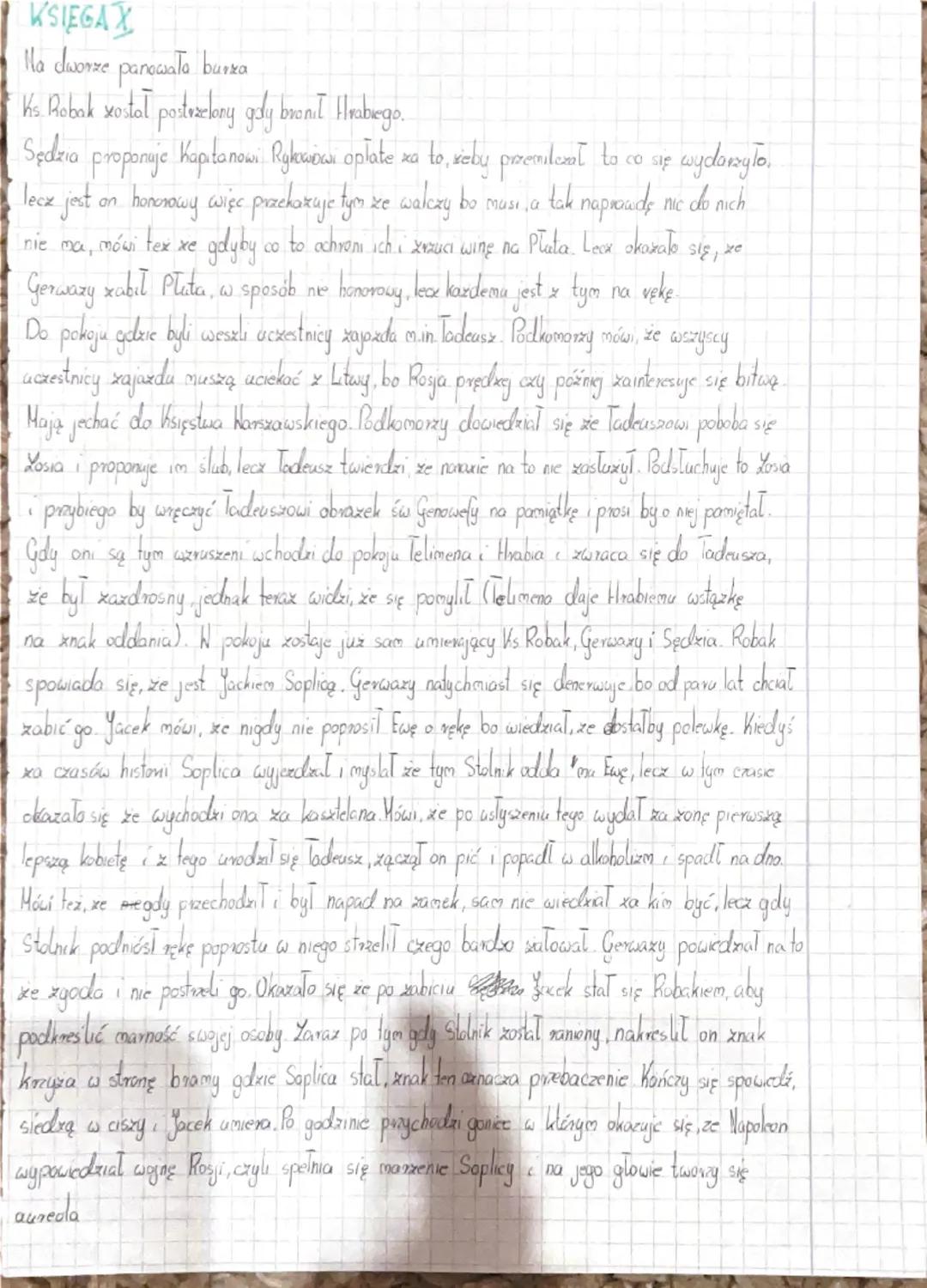 KSIĘGAX
Ha dworze panowało burza
ks. Robak xostal postrzelony gay bronił Hrabrego.
Sędzia proponuje Kapitanowi Rykowowi oplate xa to, keby p