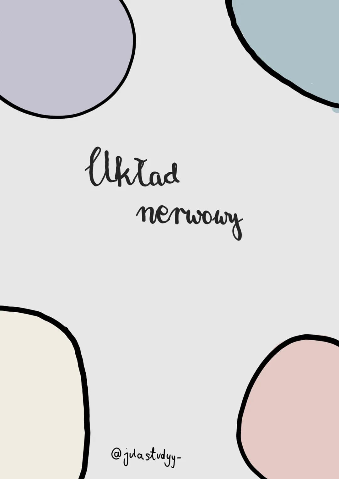 Układ
nervowy
@jula studyy- • Kontroluje pracę
narządów
wewnętrznych
●
Odbiera i analizuje bodźce
ze środowiska zewnętrznego i
wewnętrznego
