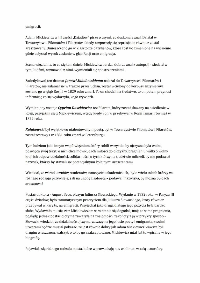 11.02.2021
,,Dziady" jako dramat romantyczny.
,,Dziady" - jeden z najwybitniejszych i najbardziej charakterystycznym przykładem dramatu
roma