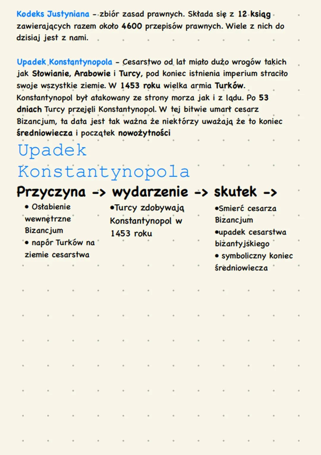 Bizancjum w czasach świetności
Bizancjum - cesarstwo zachodniorzymskie nazwa jest od kolonii na
której powstał Konstantynopol. Cesarstwo wsc
