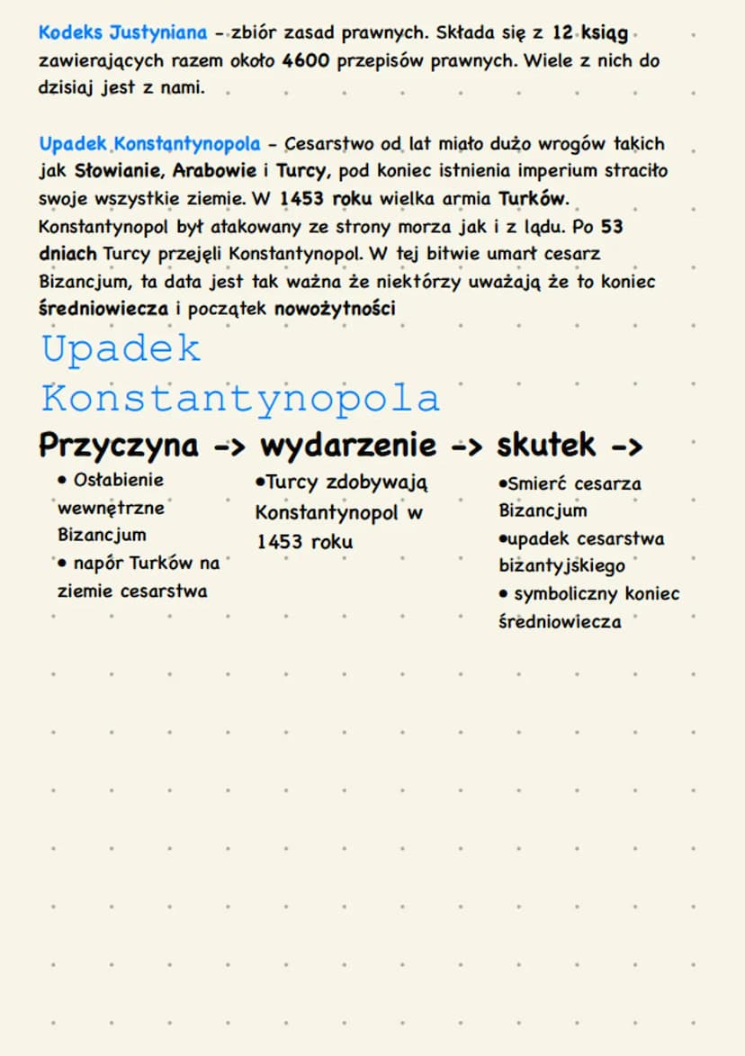 Bizancjum w czasach świetności
Bizancjum - cesarstwo zachodniorzymskie nazwa jest od kolonii na
której powstał Konstantynopol. Cesarstwo wsc