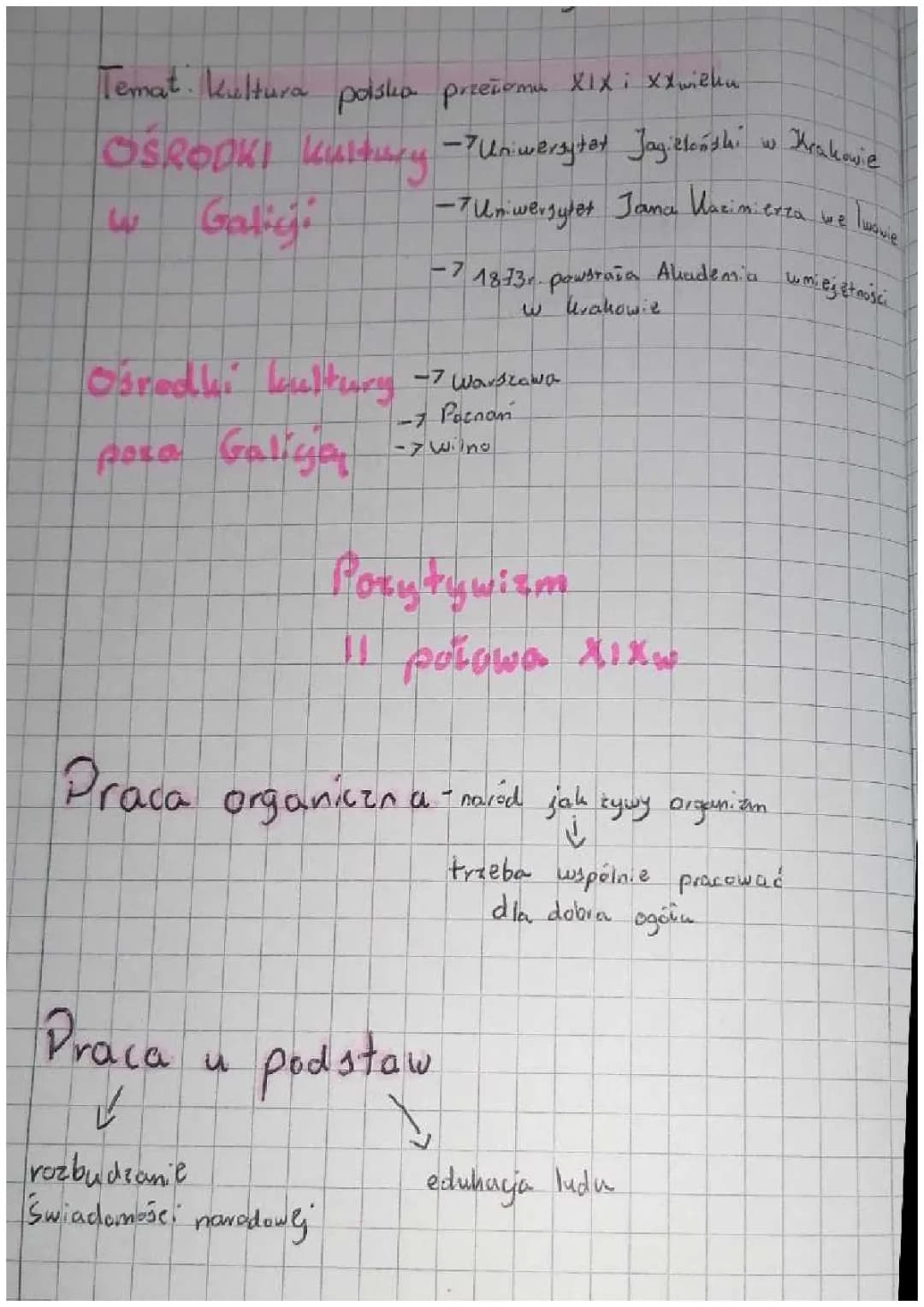 Kultura polska przełomu XIX wieku i XX wieku