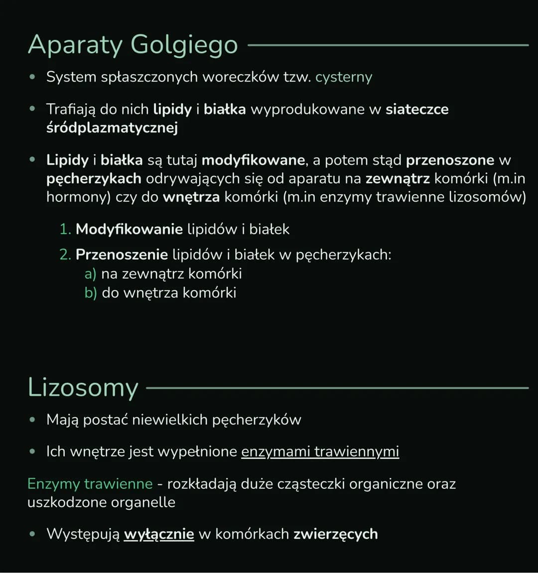 --- OCR Start ---
Składniki
cytoplazmy
Wnętrze komórki składa się z jądra komórkowego i cytoplazmy, którą
tworzą cytozol i organelle komórko
