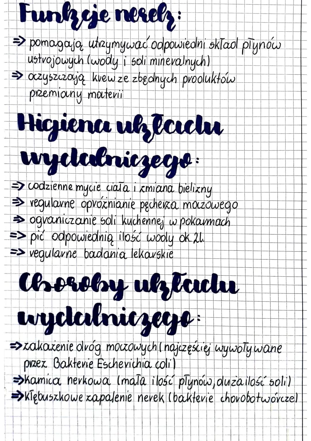 biologia
by @notesowa.pl
Wydalanie- proces usuwania z organizmu
zbędnych i szkodliwych produktów przemiany materii
za pomocą nevek, płuc i s