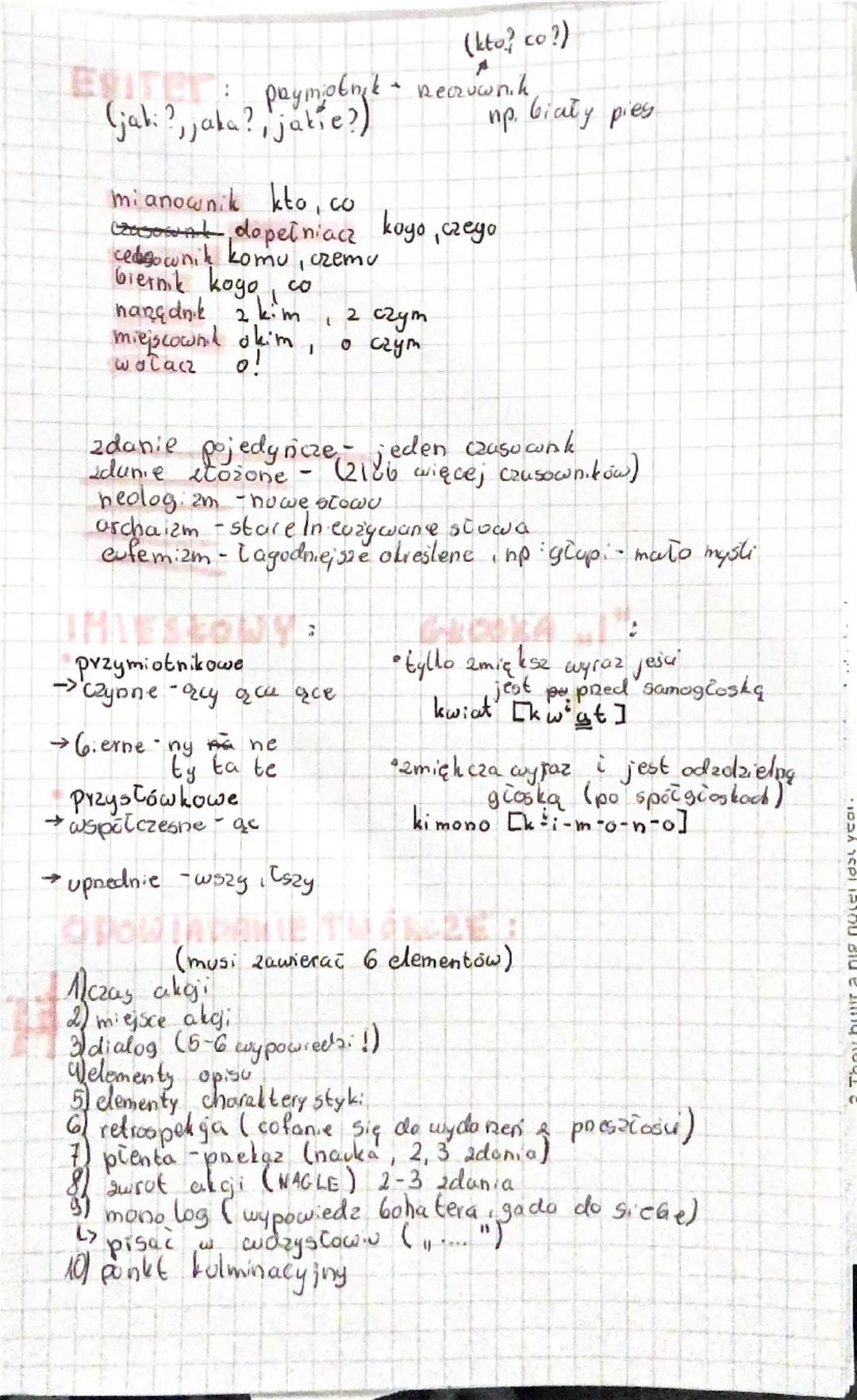 RODZADEH
7 TTE RAZKIE
Liryka
występuje podmiot liryczny czyli
osoba mówiąca w wierszo
nadawca
podmiotu
→adresat
mogą występować rymy
cęsto b