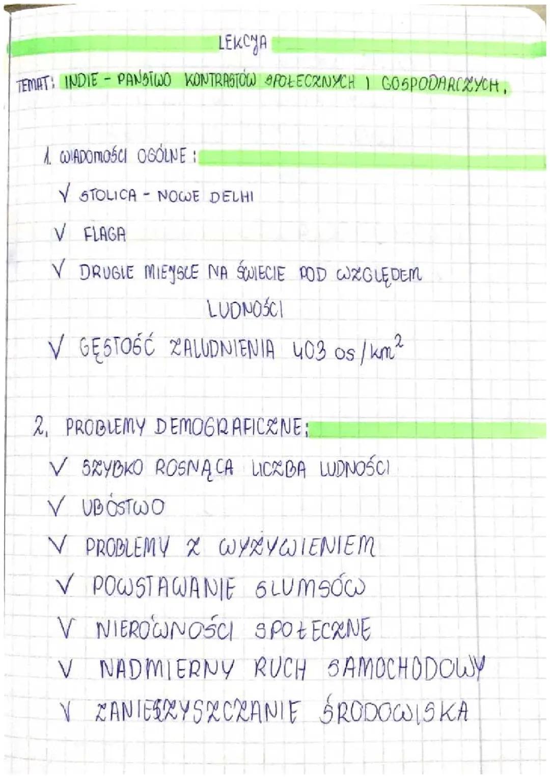 Indie – Kraj Kontrastów Społeczno-Gospodarczych