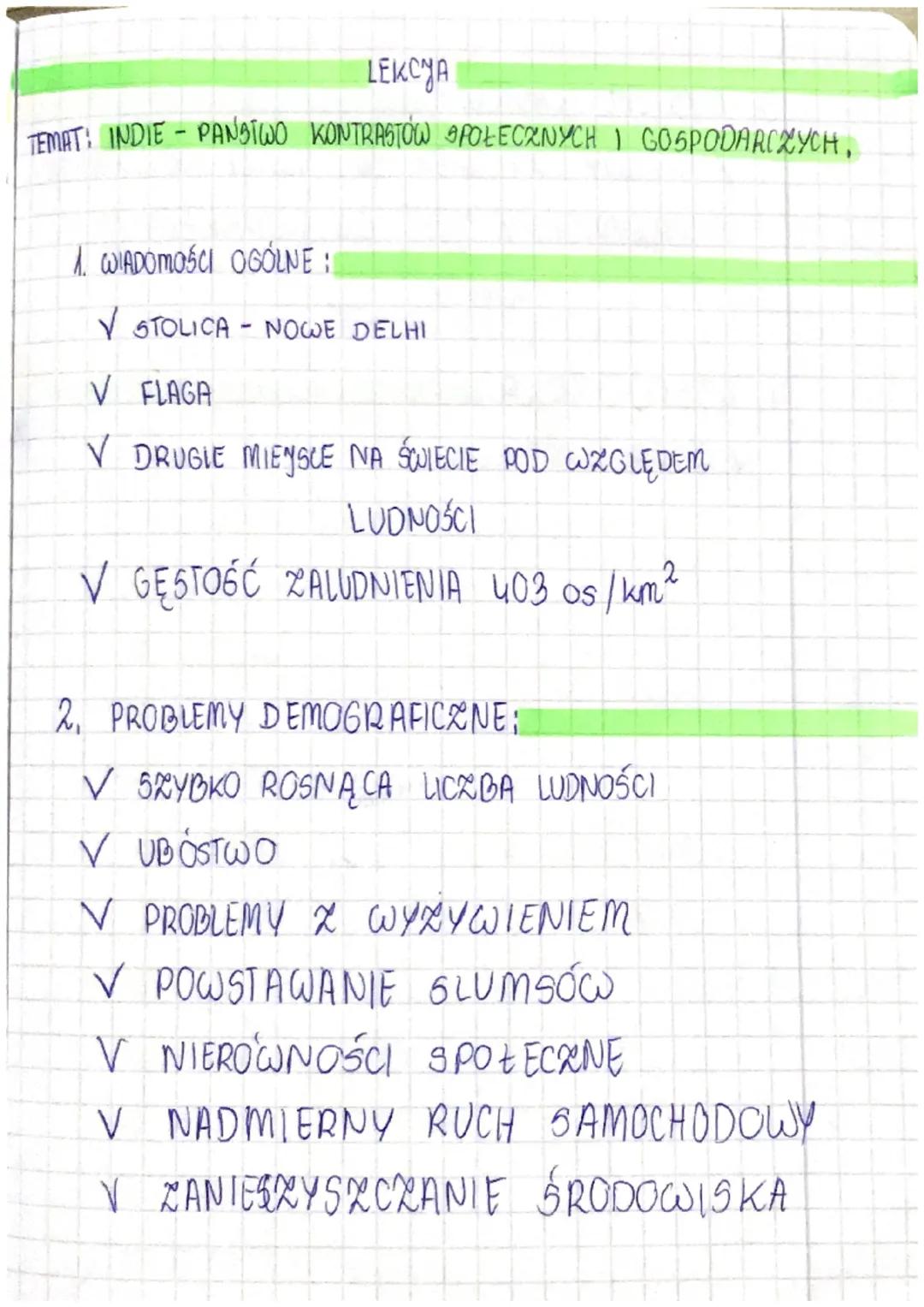 LEKCHA
TEMAT: INDIE - PANSTWO KONTRASTÓW SPOŁECZNYCH I GOSPODARCZYCH,
1. WIADOMOŚCI OGÓLNE:
VSTOLICA - NOWE DELHI
V FLAGA
V DRUGIE MIEJSCE N