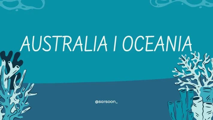 Know Australia i Oceania  thumbnail
