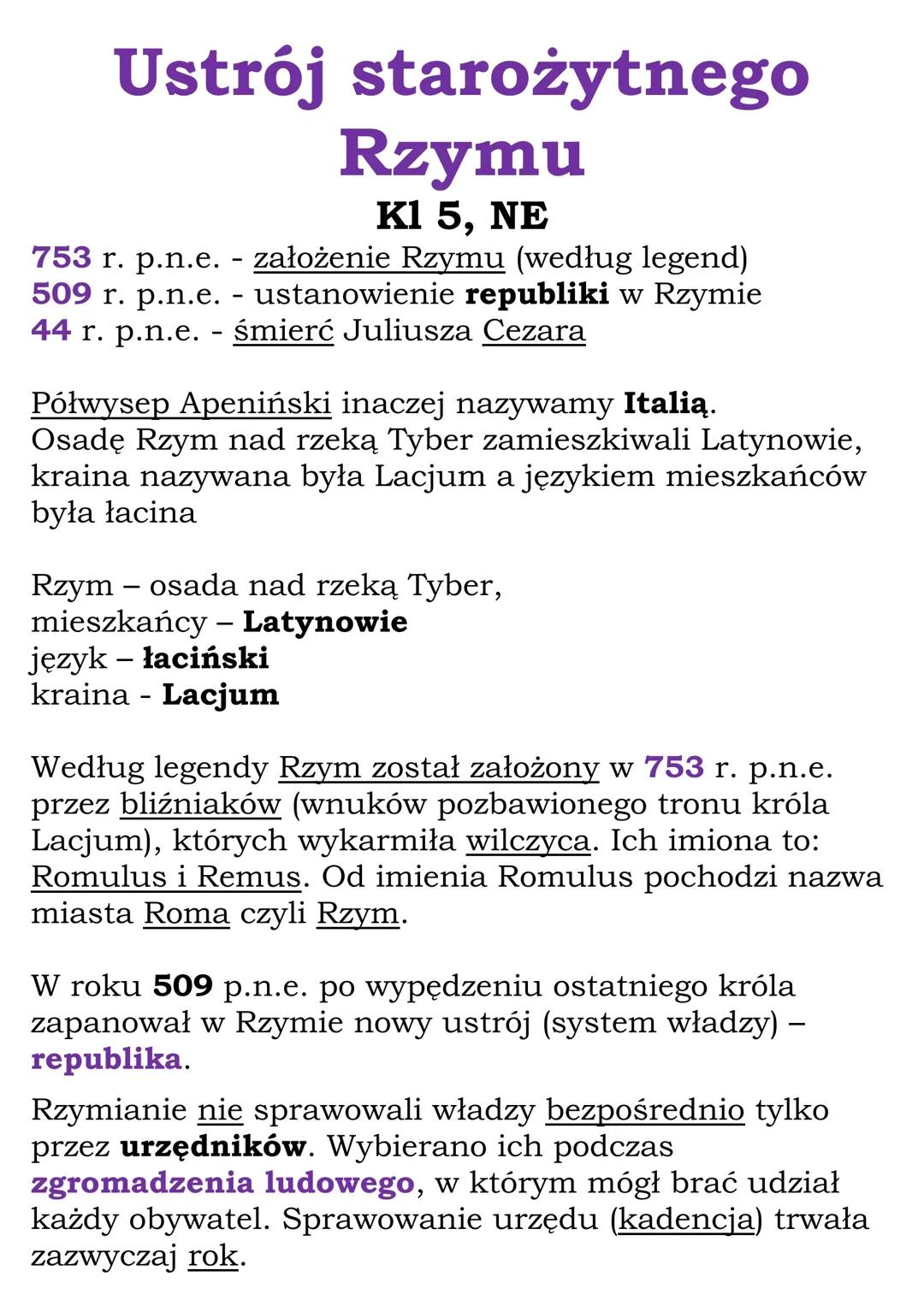 Jak działała struktura polityczna w starożytnym Rzymie? Rola senatu i przejście od republiki do cesarstwa