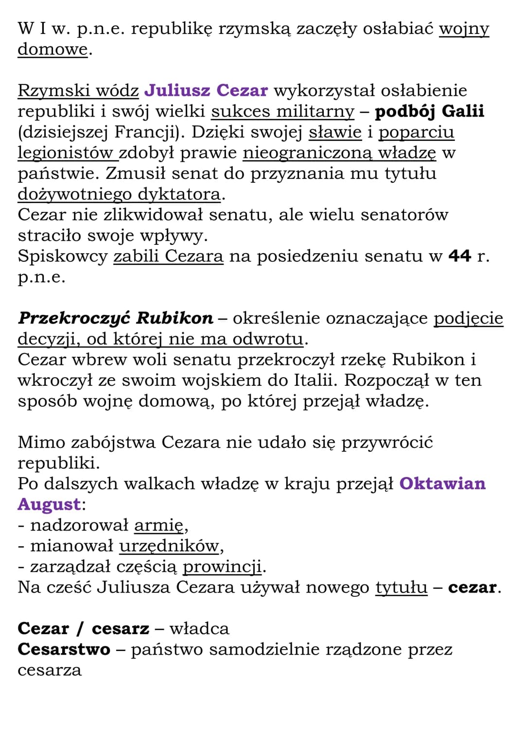 Ustrój starożytnego
Rzymu
Kl 5, NE
753 r. p.n.e. - założenie Rzymu (według legend)
509 r. p.n.e. - ustanowienie republiki w Rzymie
44 r. p.n