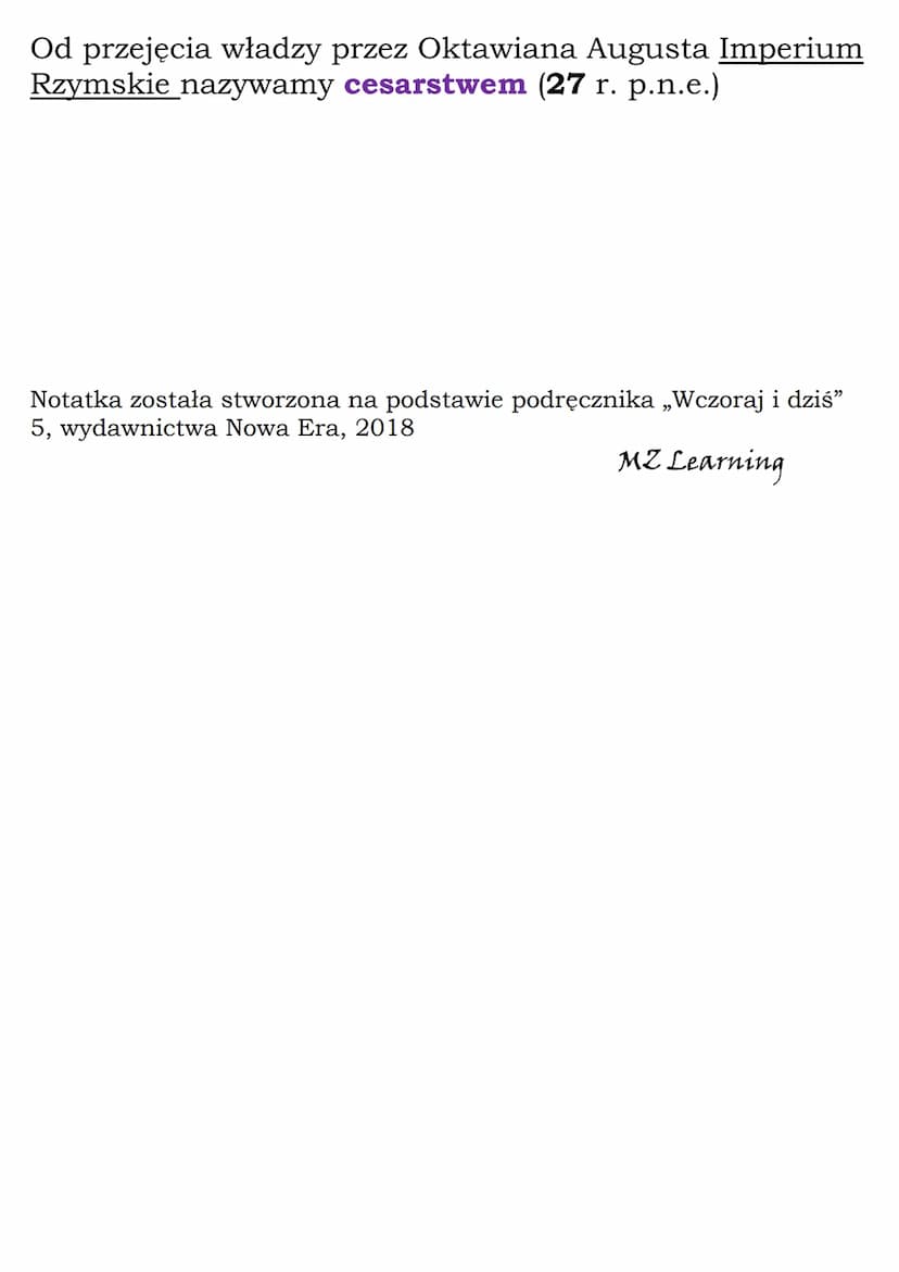 Ustrój starożytnego
Rzymu
Kl 5, NE
753 r. p.n.e. - założenie Rzymu (według legend)
509 r. p.n.e. - ustanowienie republiki w Rzymie
44 r. p.n