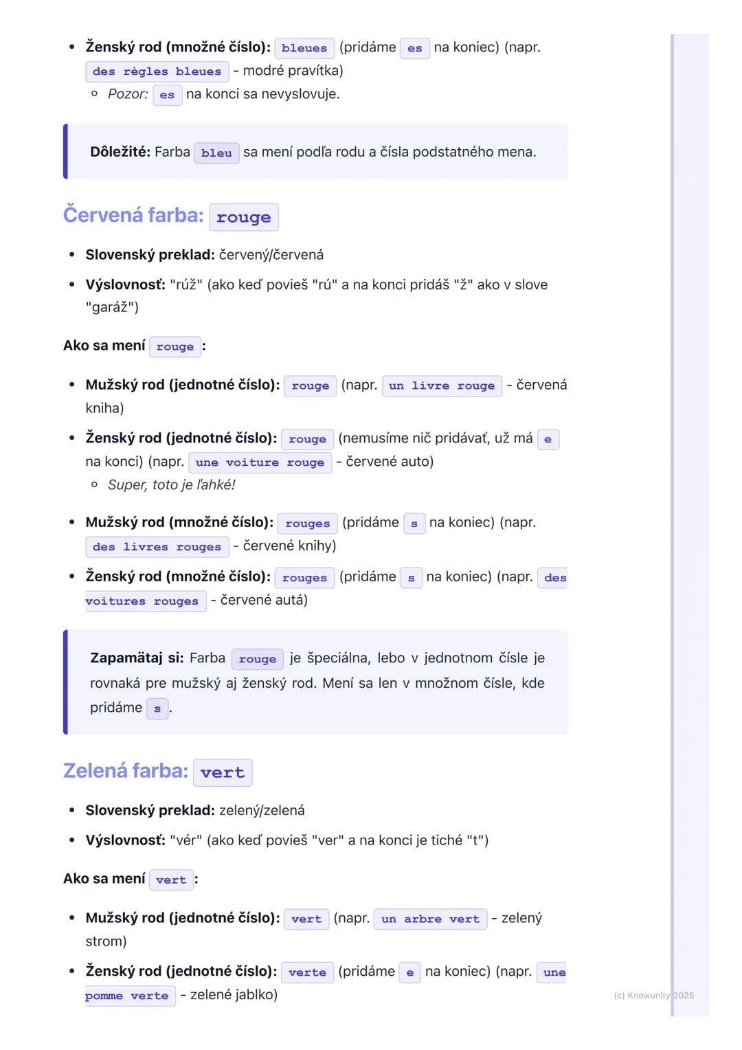 # Farby

## 1. Prehľad a úvod

Ahojte! Dnes si zopakujeme a naučíme sa niečo nové o farbách vo
francúzštine. Je to super dôležité, lebo farb