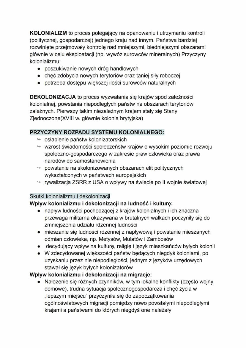 PAŃSTWO - jednostka posiadająca:
własne terytorium
własną ludność
PODZIAŁ POLITYCZNY ŚWIATA
• suwerenną władzę państwową
• uznanie międzynar