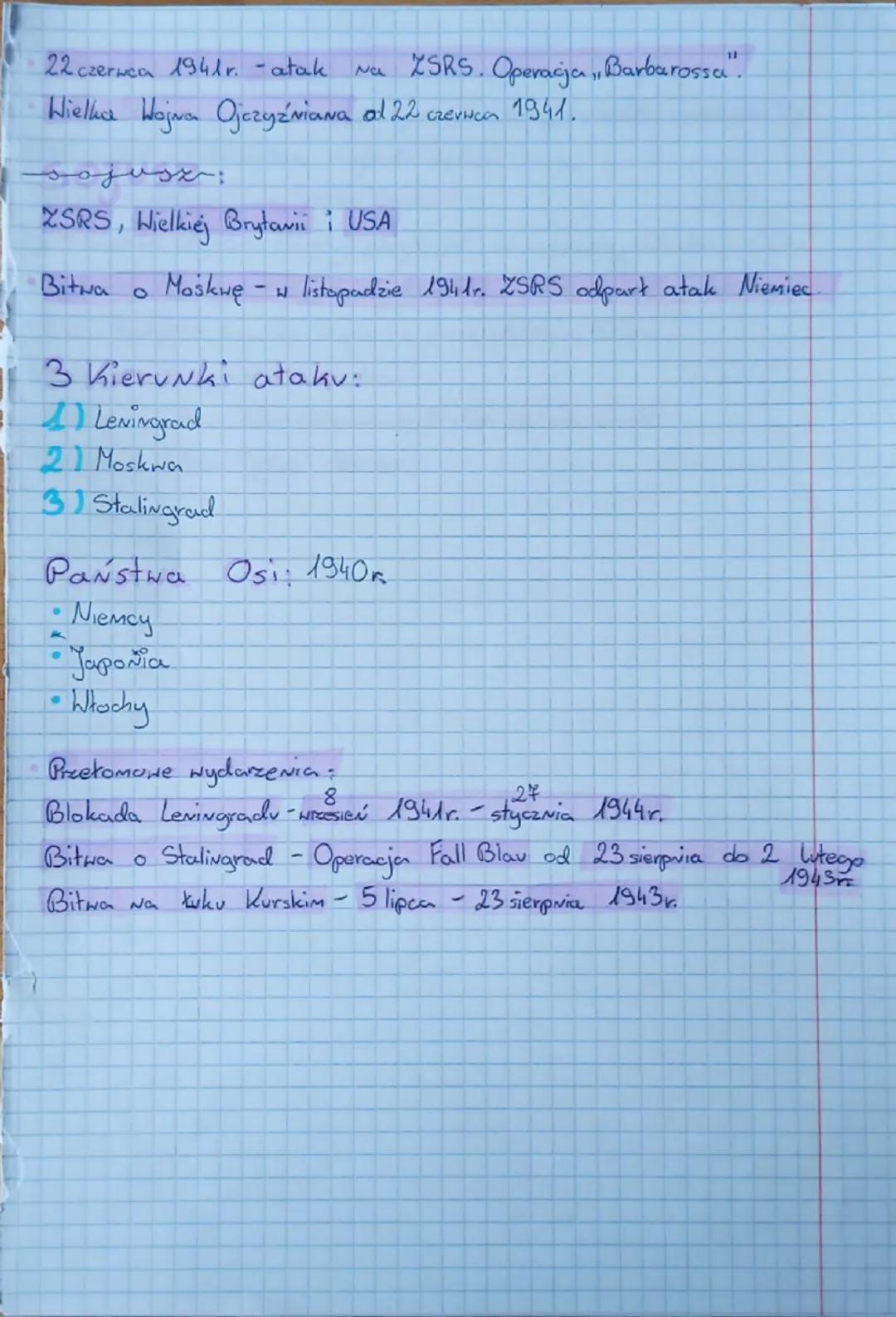 Napaść na polskę - 1939 r.  lutezień o 445.
3 września 1939 r. Francja i Anglia wypowiadają wojnę związku Niemcom
"wojna siedząca", "dziwna 