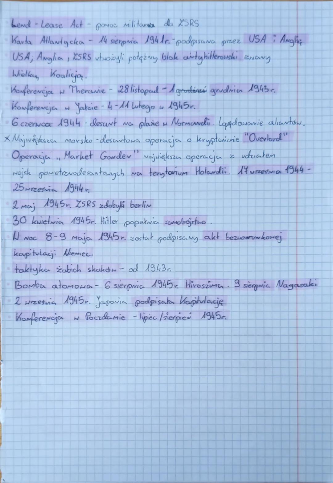Napaść na polskę - 1939 r.  lutezień o 445.
3 września 1939 r. Francja i Anglia wypowiadają wojnę związku Niemcom
"wojna siedząca", "dziwna 