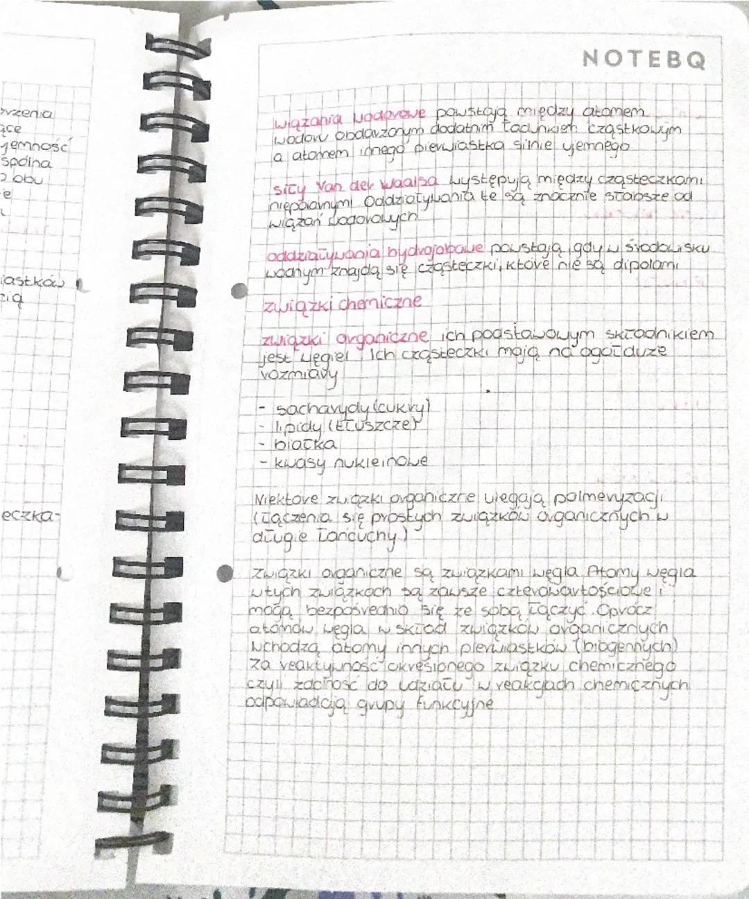 NOTEBQ
Skład chemiczny organizmów
-
mikroelementy zawartość w suchej masie
komórek wynosi ponizej 0,01%
makvoelementy - zawartość w suchej m