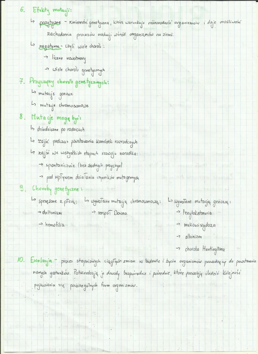 1.
mejoza
BIOLOGIA
REKOMBIÑACYJNA
ZMIENNOŚĆ DZIEDZICZNA
• zaplodnienie
5. Czynniki mutagene:
↳ FIZYCZNE:
nal
komórek ciała
dotyczy
powstaje 