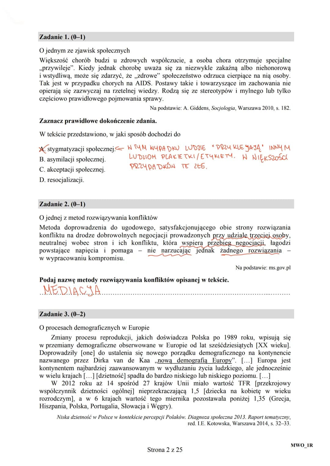 CENTRALNA
KOMISJA
EGZAMINACYJNA
KOD
002
UZUPEŁNIA ZDAJĄCY
PESEL
PRZYKŁADOWY
EGZAMIN MATURALNY
Z WIEDZY O SPOŁECZEŃSTWIE
POZIOM ROZSZERZONY
D