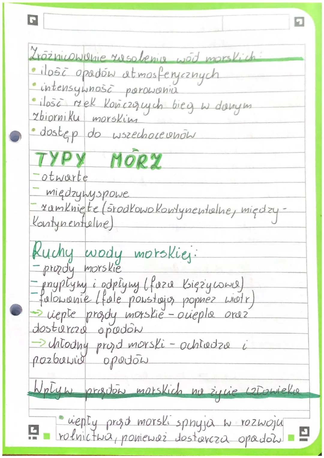 GEOGRAFIA
Hydrosfera - jest to sfera, która opisuje
powłokę wodner.
1kg = 35g w1kg wody jest 3.5g soli
Lasoby wodne Ziemii:
Na Liemi jest ok