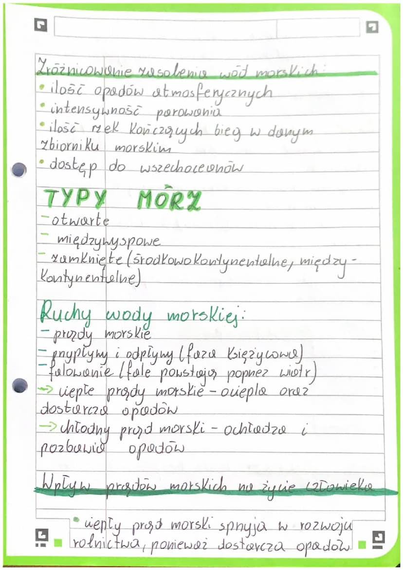 GEOGRAFIA
Hydrosfera - jest to sfera, która opisuje
powłokę wodner.
1kg = 35g w1kg wody jest 3.5g soli
Lasoby wodne Ziemii:
Na Liemi jest ok