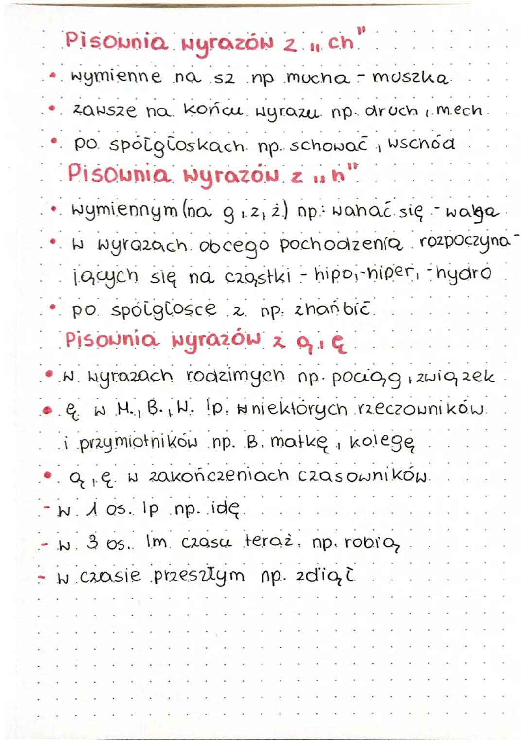 Ontegrafic
Pisownia wyrazów. 2 11 ó.".
• wymiennym (na.o, e) ogród ogrody.
... niewymiennym mp. chór róza, wróbel
W zakończeniach rzeczownik