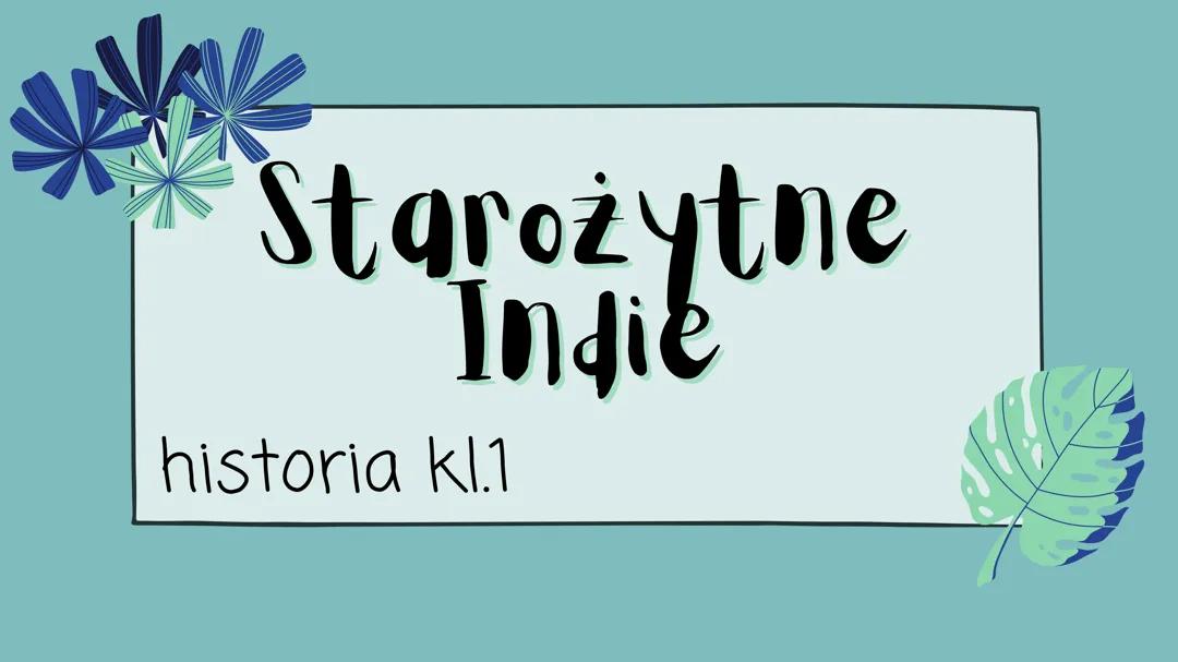 Starożytne Indie