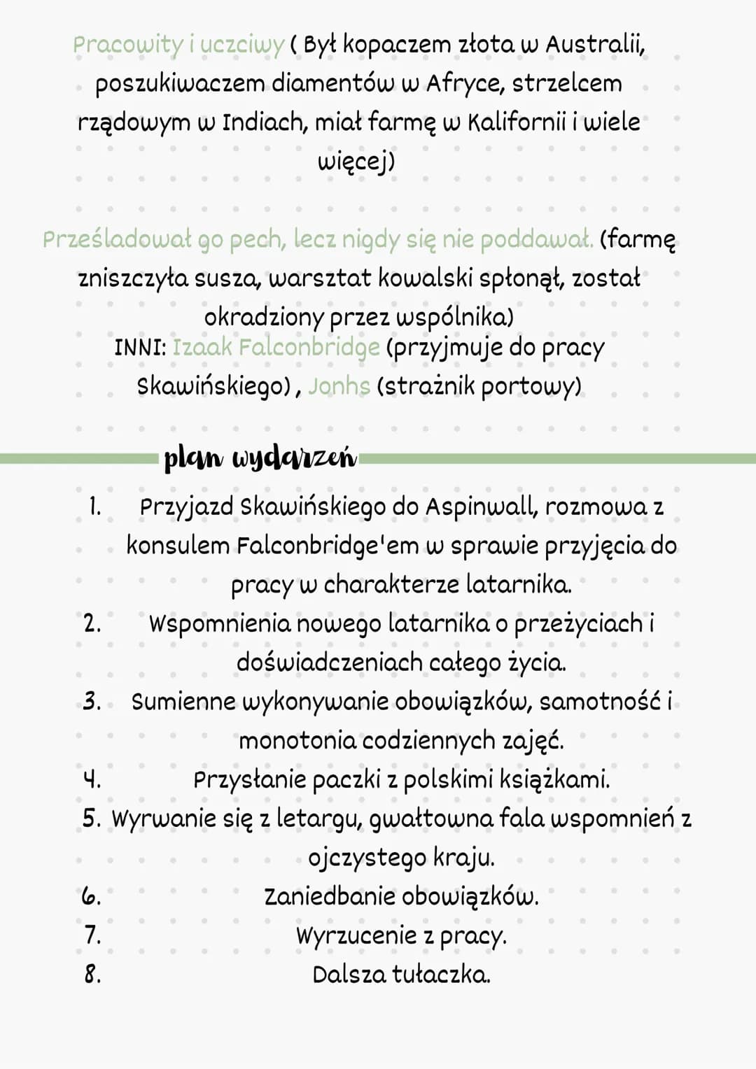 .
LATARNIK
GATUNEK: nowela
RODZAJ: epika
·
HENRYK SIENKIEWICZ
czas i miejsce akcji
Czas: lata siedemdziesiąte XIX wieku.
EDIA
Miejsce: samot