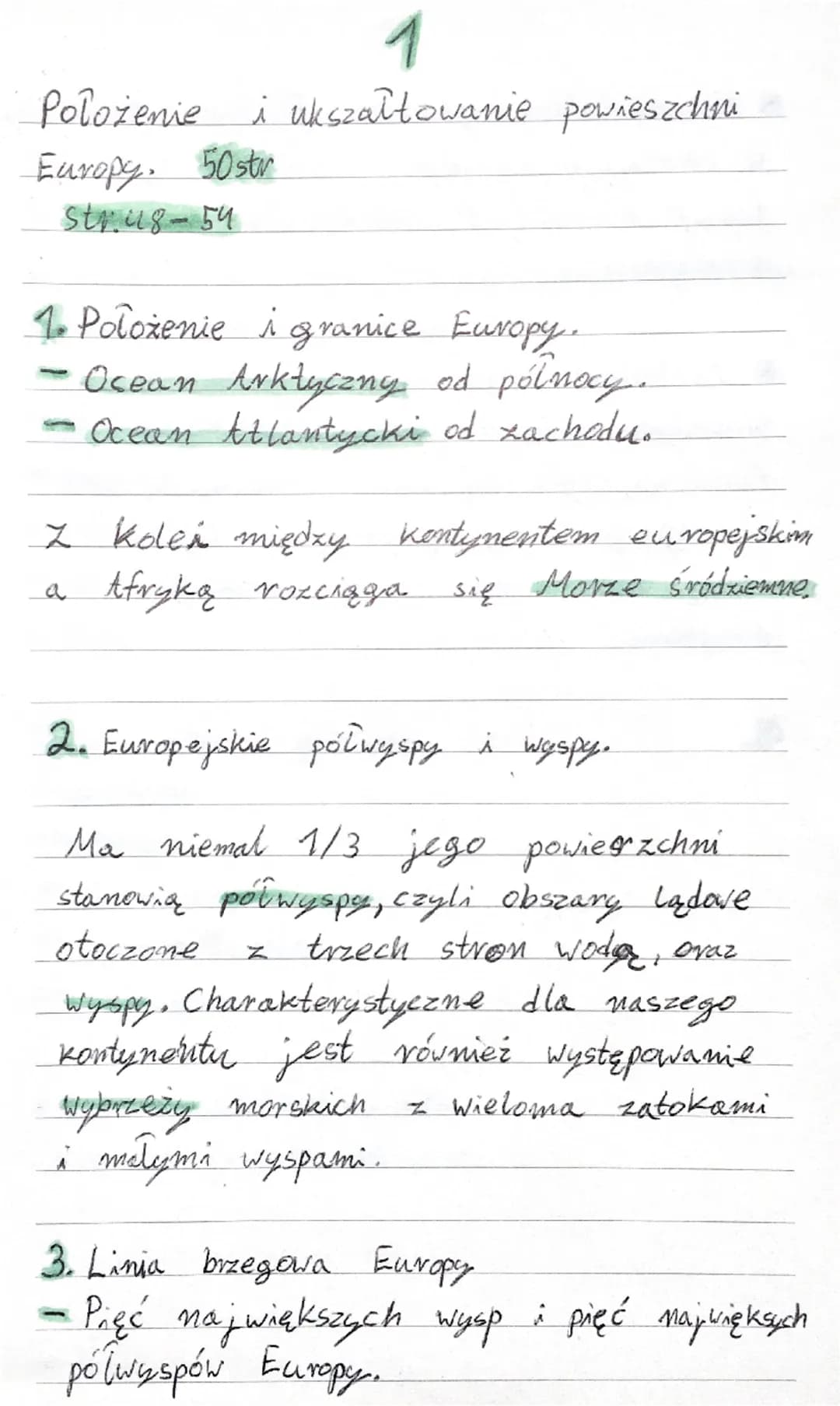 # Środowisko
# przyrodnicze
# i ludność Europy

1. Położenie i ukształtowanie
powierzchni Europy
2. Wulkany i trzęsienia ziemi na Islandii
3