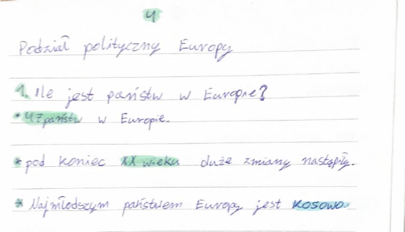 # Środowisko
# przyrodnicze
# i ludność Europy

1. Położenie i ukształtowanie
powierzchni Europy
2. Wulkany i trzęsienia ziemi na Islandii
3