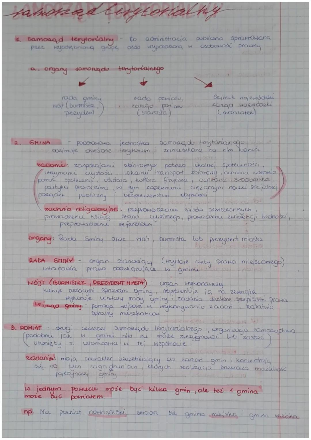 # samomad Curytonalny

1.  Samonad terytorialny - to administracja publicana sprantowana
poez ryodrę, briana grupe, osdo wyposazang H osobow