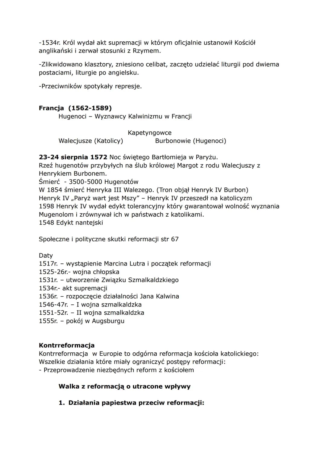 Geneza reformacji w Europie. Nowa wyznania
CHRZEŚCIJAŃSTWO
KATOLICYM
PRAWOSŁAWIE
protestantyzm - protestanci bo w 1529r. na zwołanym sejmie 