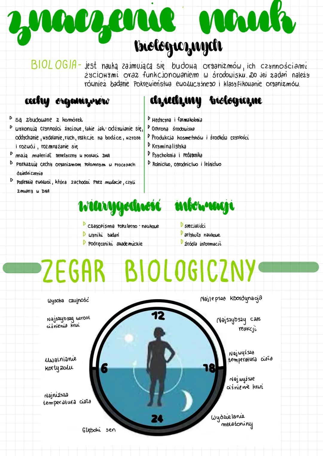 znaczenie nauk
Inologicznych
BIOLOGIA- jest nauka zajmująca się budową organizmów, ich czynnościami
życiowymi oraz funkcjonowaniem w środowi