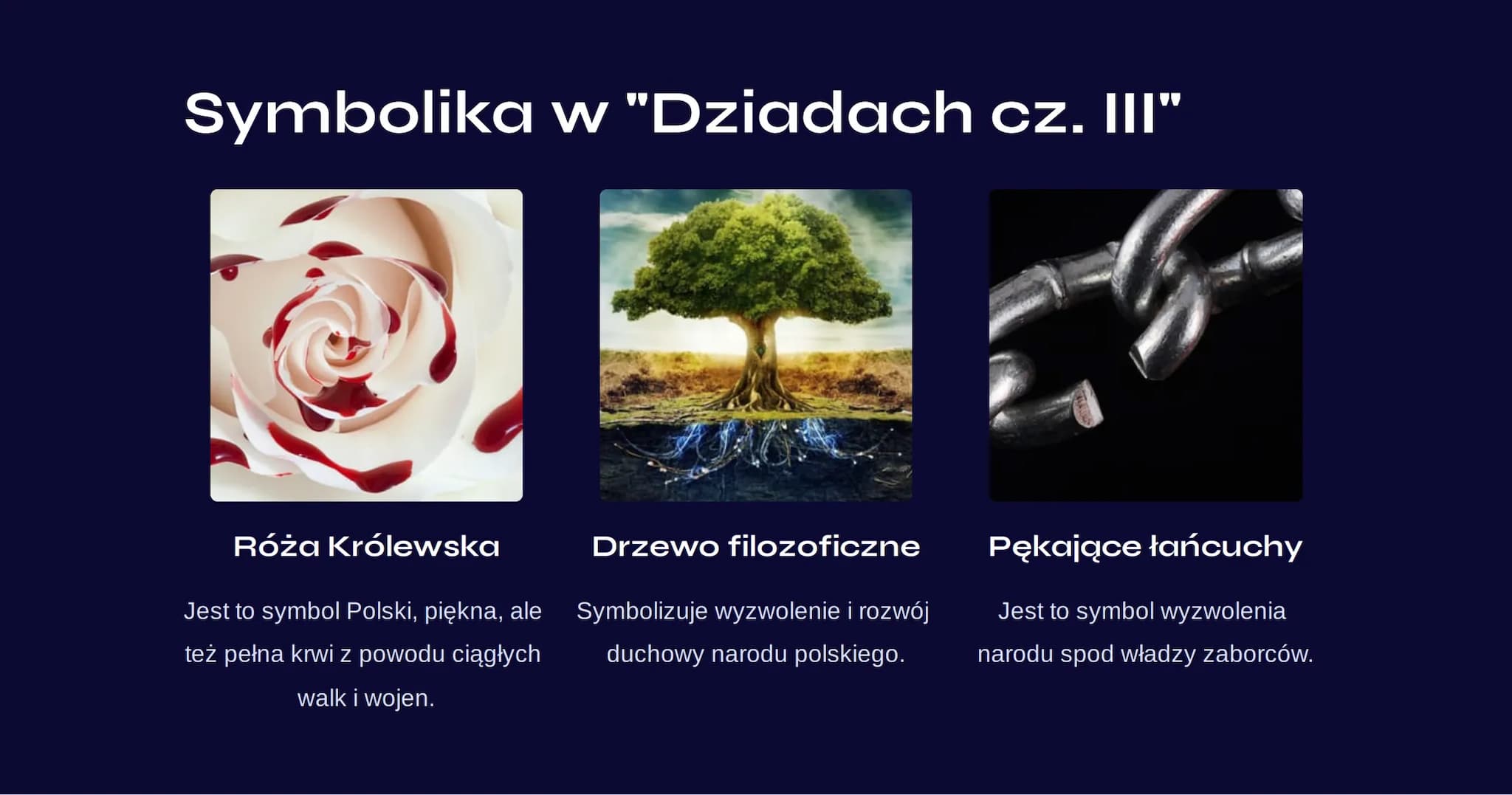 "Dziady cz. III"
notatka
I
"Dziady cz. III" to dramat autorstwa Adama Mickiewicza powstały w
1832 roku. Jest to jedno z najważniejszych dzie
