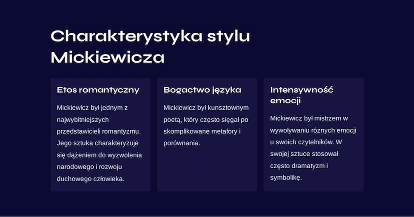 "Dziady cz. III"
notatka
I
"Dziady cz. III" to dramat autorstwa Adama Mickiewicza powstały w
1832 roku. Jest to jedno z najważniejszych dzie