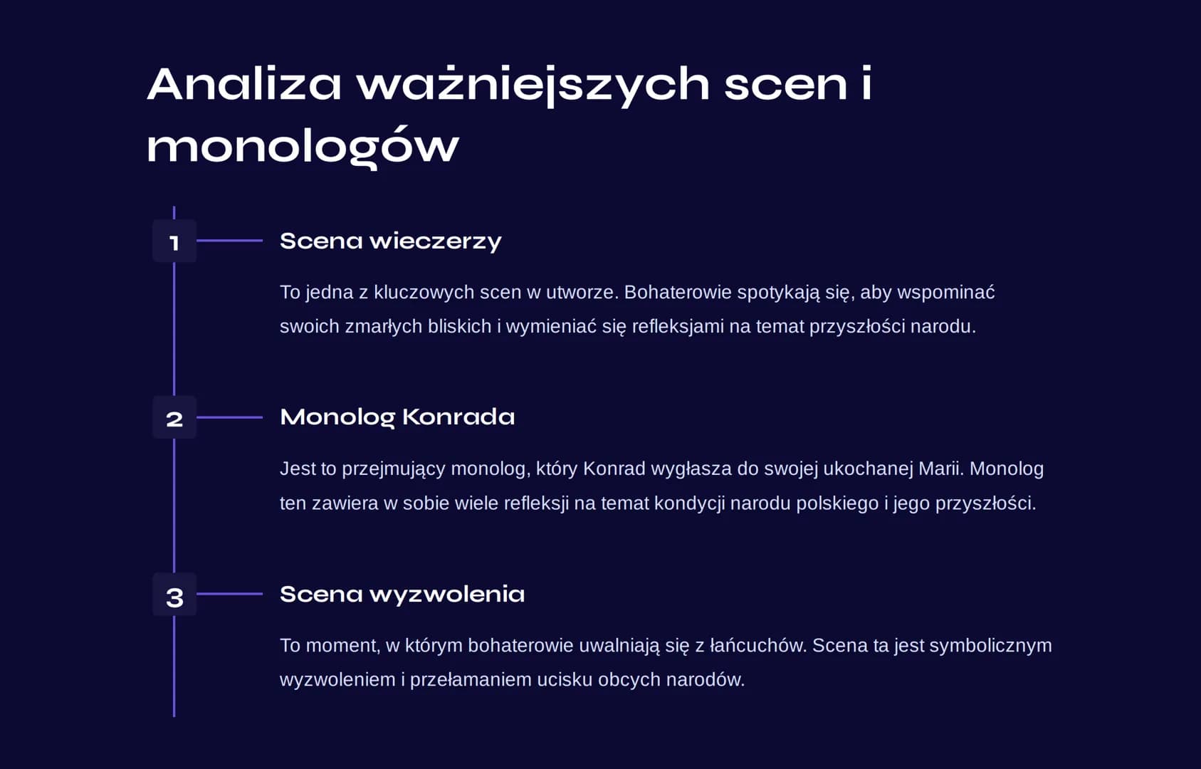 "Dziady cz. III"
notatka
I
"Dziady cz. III" to dramat autorstwa Adama Mickiewicza powstały w
1832 roku. Jest to jedno z najważniejszych dzie