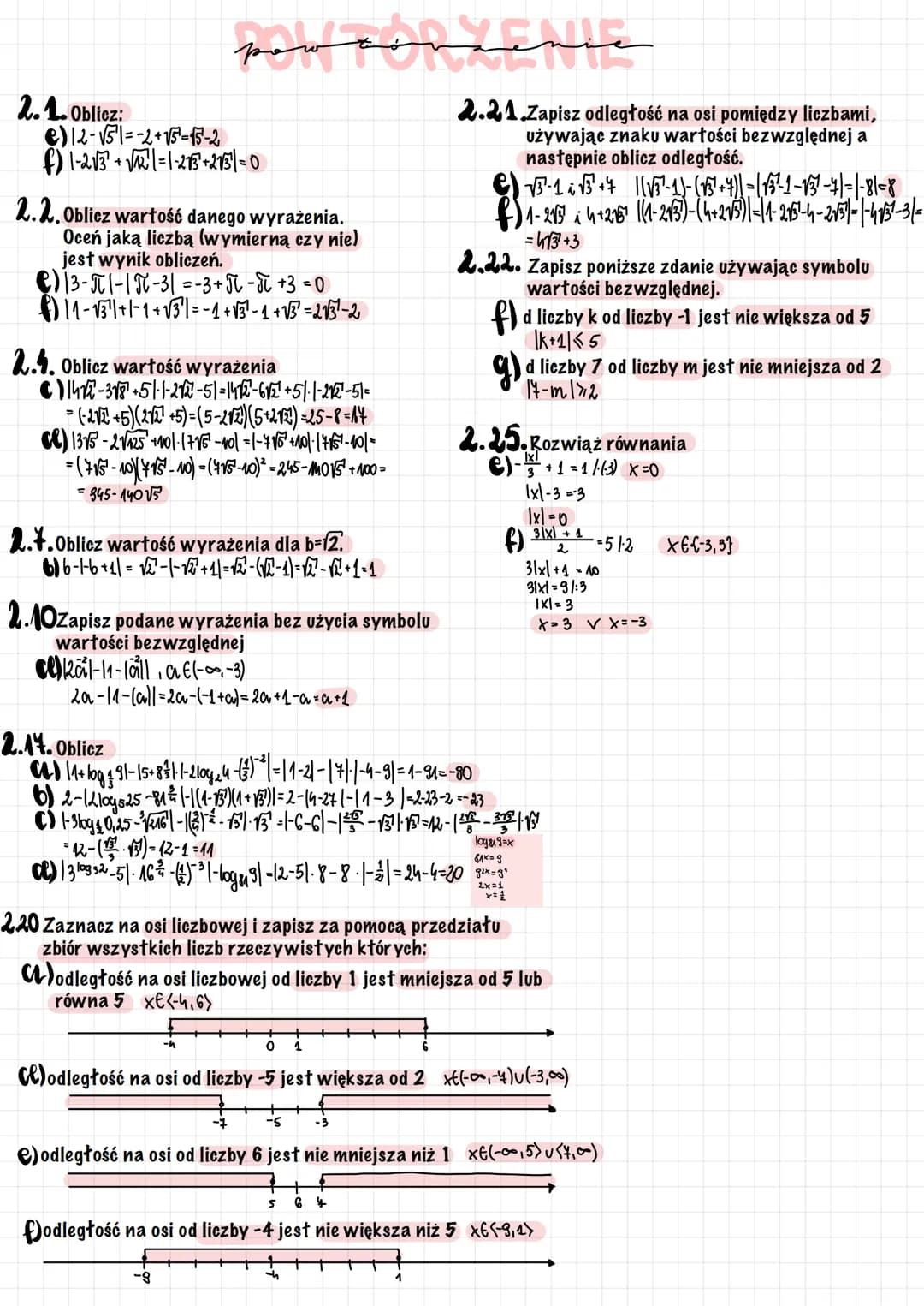 alla coholing liody reeceymistej x
3,14
1x10 - wartość bezwzględna jest → |- 1₁ ²³ | = 1 | 1 - π |- -(1-π) = − 1 + π = π − 1
yenne
liczbą ne