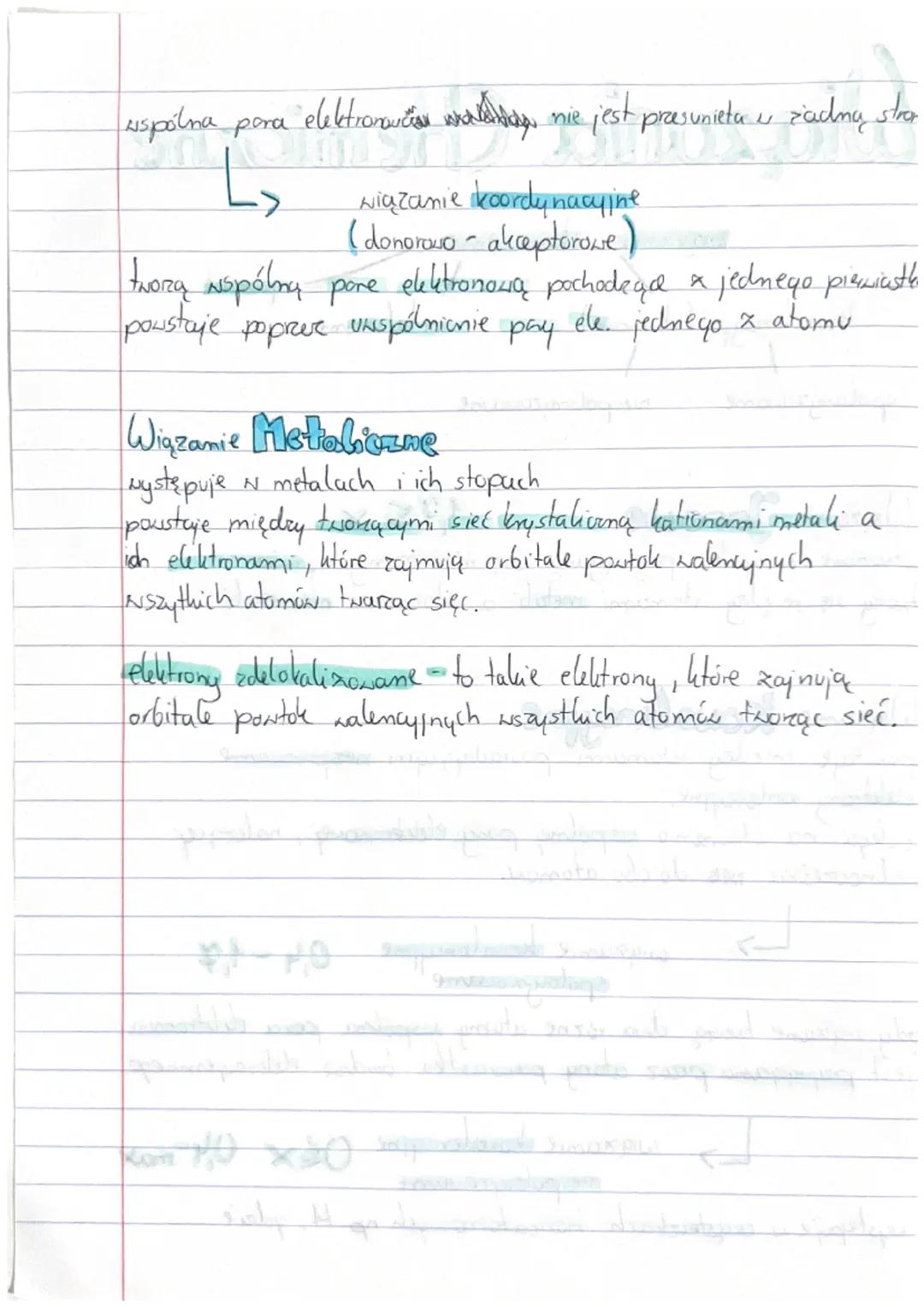# Wiązania Chemiczne

wiązania chemicone

Kowalencyjne (atomowe)

spolaryzowane niespolaryzowane

Wiązanie Jonowe

1,7≤ x

-utworzone N Nyni