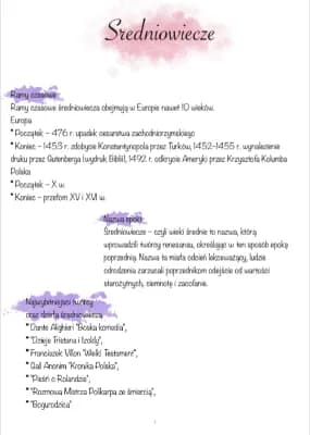Know Średniowiecze thumbnail