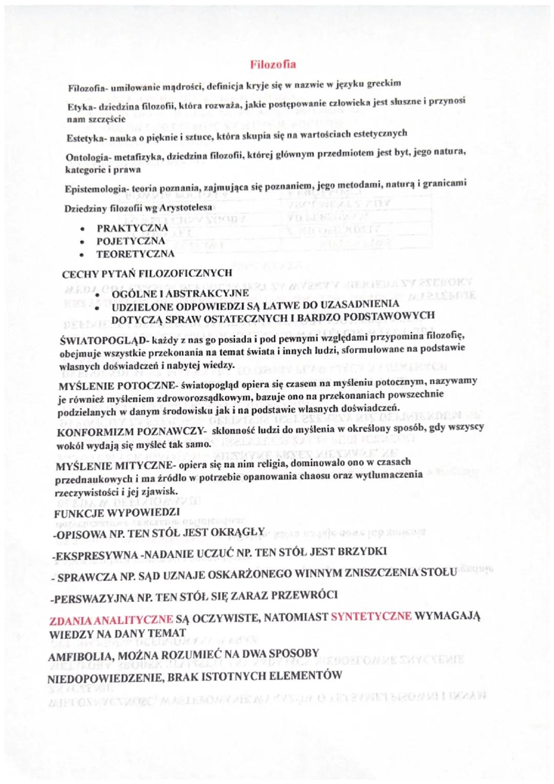 WIELOZNACZNOŚĆ, WYSTEPOWANIE WYRAZÓW O TEJ SAMEJ PISOWNI I INNYM
ZNACZENIU
METAFORA, ŚRODEK STYLISTYCZNY NADAJĄCY NIEDOSLOWNE ZNACZENIE
DEFI