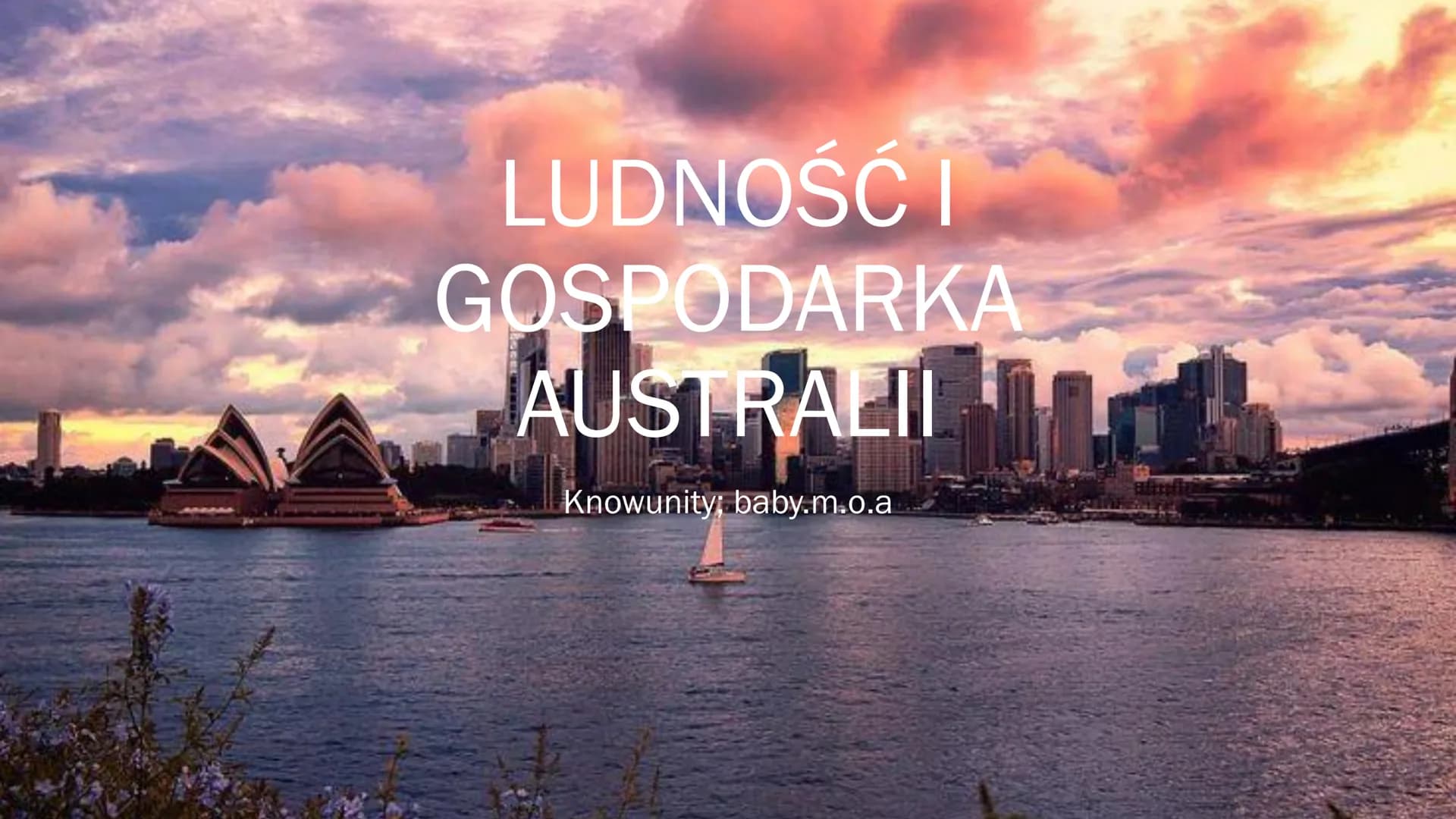 LUDNOŚĆ I
GOSPODARKA
AUSTRALII
Knowunity: baby.m.o.a ●
●
Liczba Ludności oraz rozmieszczenie
Australia jest najsłabiej zaludnionym
spośród w