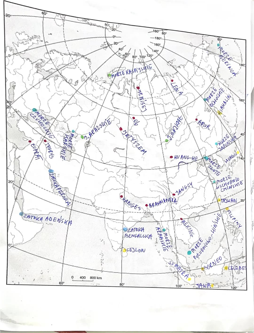 S
EVARAT
60
CZUKO
MORZE
ROCKIE
TYGRYS
35
ERISKA!
MORZE
KARSKIE
ZATOKA ADENSKA
60⁰
0
per
400
3. ARALSKIE
800 km
***
105
v
MORZE KASPIJSVETE
8