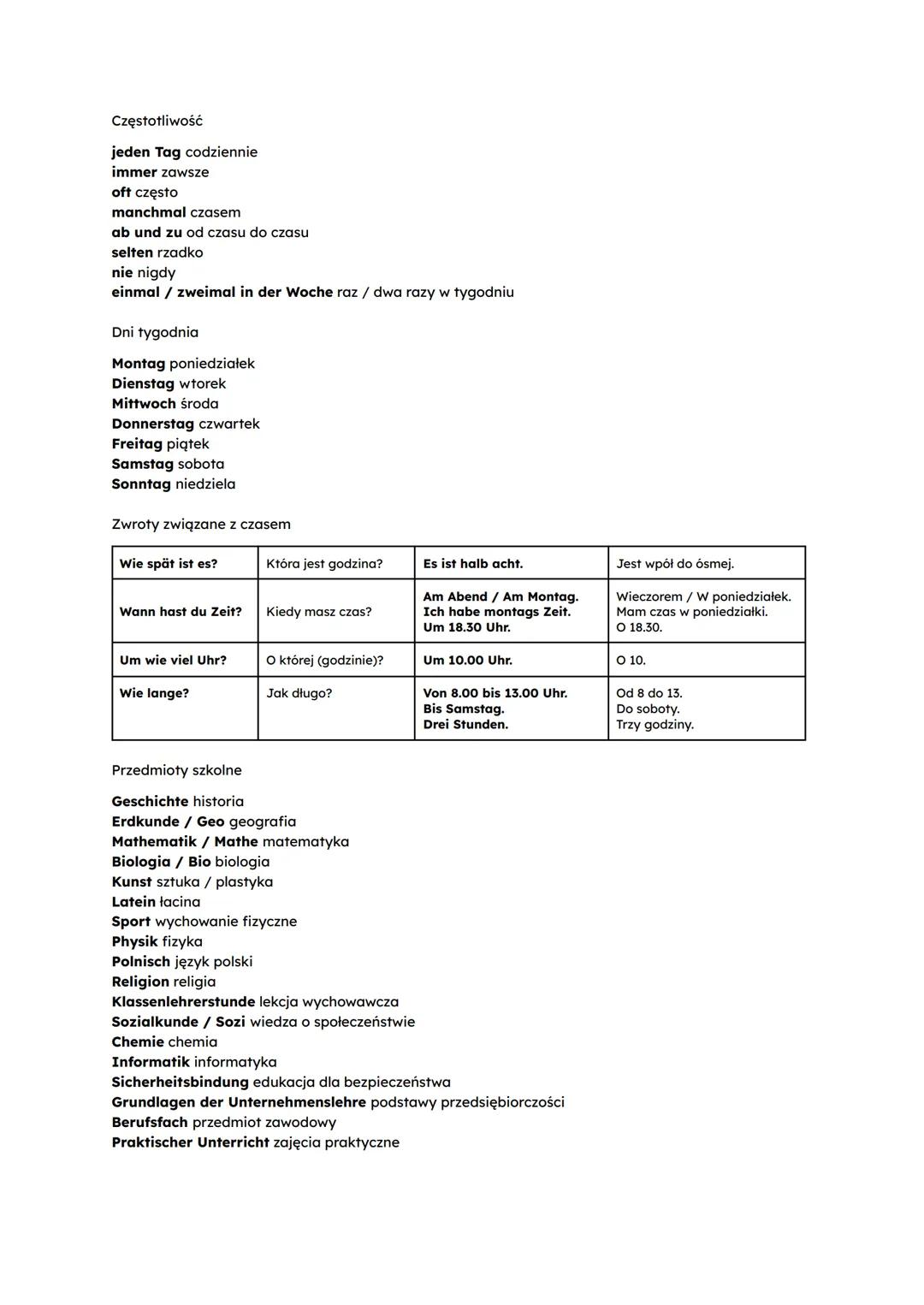 Zasady codziennej komunikacji - Kapitel 1