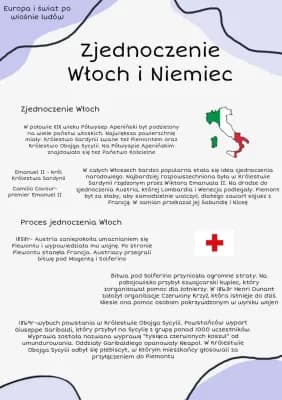 Know Zjednoczenie Włoch i Niemiec  thumbnail