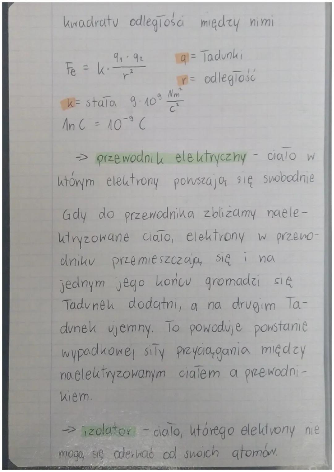ELEKTROSTATYKA
→ Tadunek fizyczny - jak bardzo
ciało jest naelektryzowane
++
+-
+
protony = elektrony
Nienaruszony atom jest
obojętny elektr