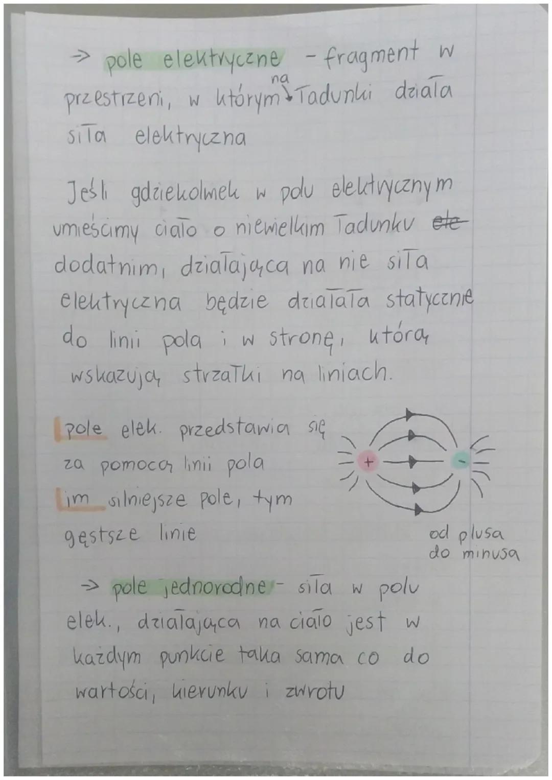 ELEKTROSTATYKA
→ Tadunek fizyczny - jak bardzo
ciało jest naelektryzowane
++
+-
+
protony = elektrony
Nienaruszony atom jest
obojętny elektr
