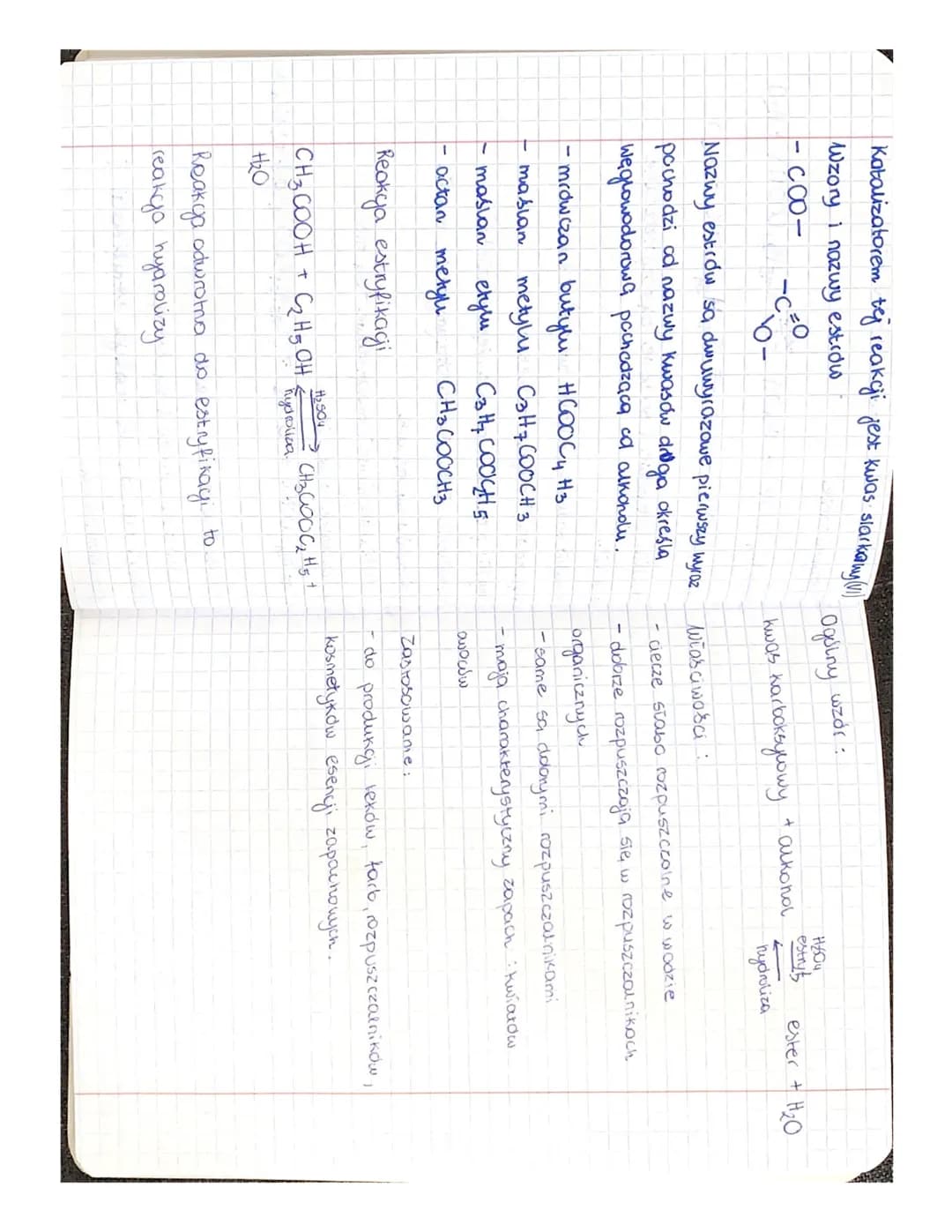 -spalanie niecałkowite stearynowe.
Czy wszystkie kwasy karboksylowe są cieczam
1. Niższe kwasy karboksylowe np. cctory, mrowkony -
2. Wyższe
