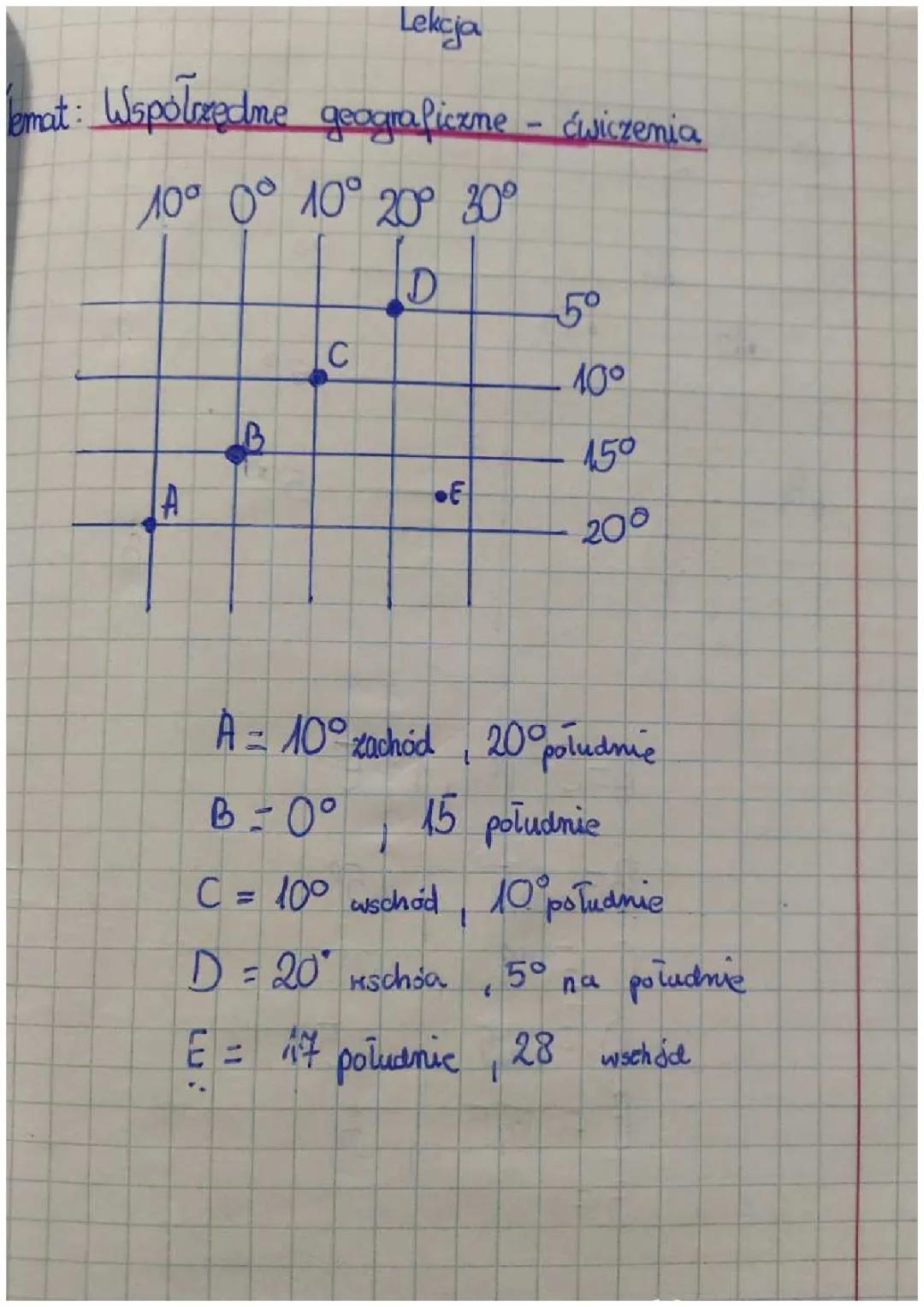 Poznaj współrzędne geograficzne