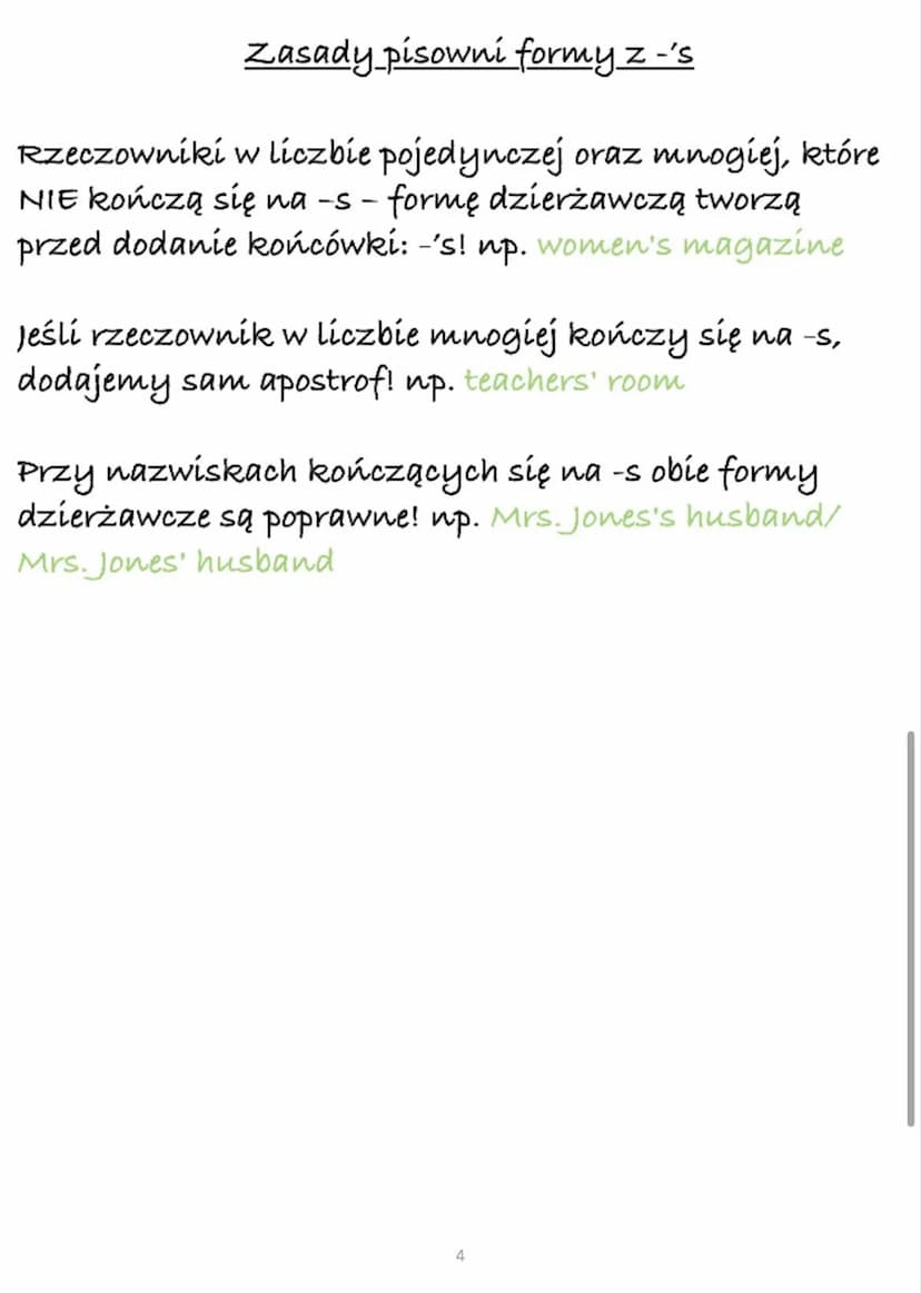 Przymiotniki i zaimki
dzierżawcze
Przymiotniki dzierżawcze
Przymiotniki dzierżawcze odpowiadają na pytania:
„czyj?” „czyja?” „czyje?”. Zawsz